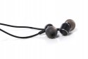 Sporty Comfortable Headphones with microphone, black 2.0 in-ear USB-C