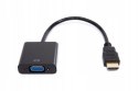 ADAPTER HDMI TO VGA DSUB 15CM AKYGA