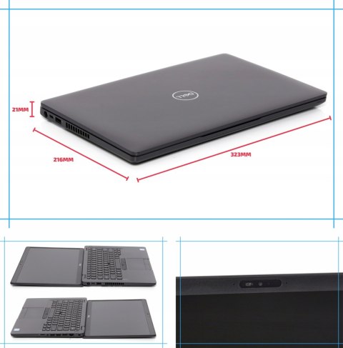 Dell Latitude 5400 Intel Core i7 16GB DDR4 512GB SSD Windows 11|Windows 11 Pro 14"