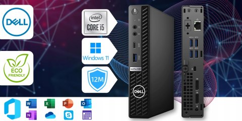 Dell Optiplex 5080 Intel Core i5 16GB DDR4 512GB SSD (M.2) Windows 11 Pro