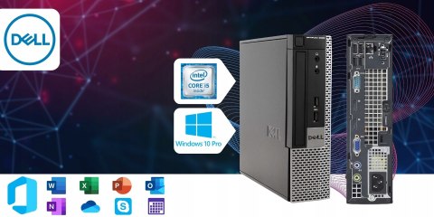 Dell Optiplex 9020 Usdt Intel Core i5 8GB DDR3 128GB SSD DVD Windows 10 Pro
