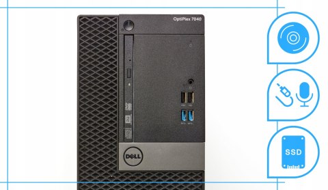 Dell Optiplex 7040 Tower Intel Core i5 16GB DDR4 512GB SSD DVD Windows 10 Pro