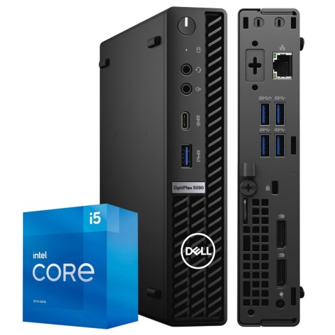 Dell 5090 Tiny Intel Core i5 16GB DDR4 1000GB SSD Windows 11 Pro