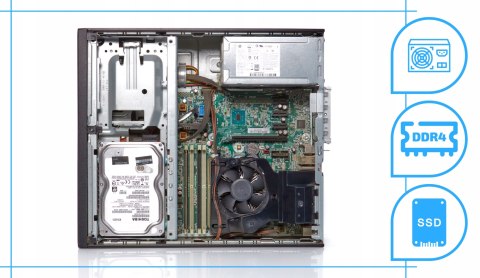 HP Prodesk 600 G2 Intel Core i3 8GB DDR4 256GB SSD