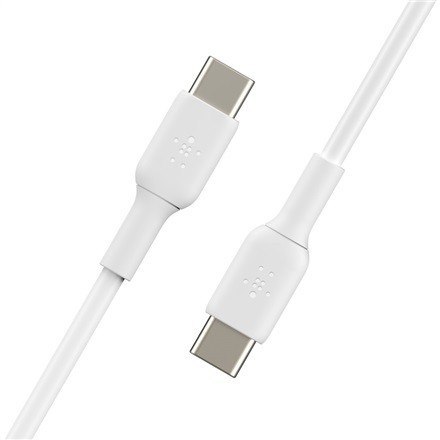 Kabel Booster Charge USB-C/USB-C PVC 2m, biały