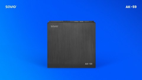 Zewnętrzna nagrywarka typu Slim CD/DVD R/RW, USB-C/USB-A, AK-59