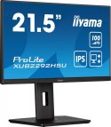 Monitor 21.5 cala XUB2292HSU-B6 IPS,100Hz,FreeSync,PIVOT,0.4ms,HDMI, DP,4xUSB(3.2),2x2W,HAS(150mm)