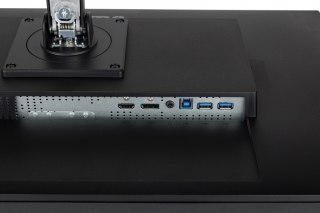 Monitor 23.8 cala ProLite XUB2492QSU-B1 IPS,QHD,USB-C,100Hz,3xUSB(3.2),HDMI,DP 300cd/m2,FreeSync,2x2W,HAS(150mm),PIVOT