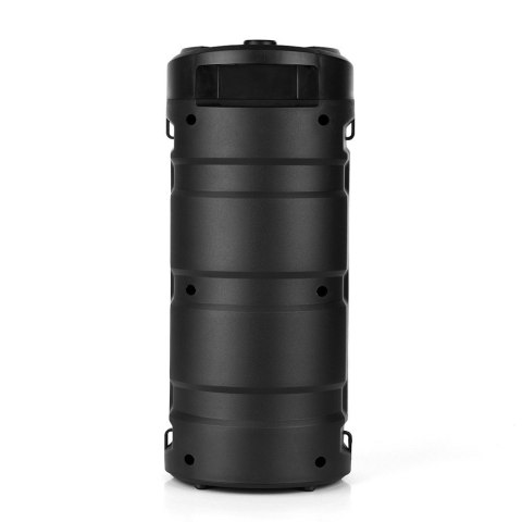 Głośnik PARTYBOX KEG BT MT3165 V2.0 Karaoke/Bluetooth 5.0+EDR/FM/MP3/MicroSD/USB/Equalizer/AUX/Jack 6.3/Pilot/Pasek/USB-C/LED/RM