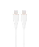 Kabel USB C(M) do USB C(M) 1.5M biały