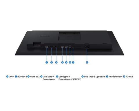 Monitor 27 cali S40GD IPS 1920x1080 FHD 16:9 2xHDMI 1xDP 2xUSB-A 2.0 1xUSB-B 5ms 100Hz HAS+PIV głośniki płaski 3YOn-Site (LS27D4