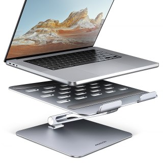 STND-LQ Podstawa do laptopów aluminiowa 10-16" cali, regulowane kąty nachylenia