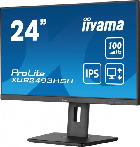 Monitor 24 cale XUB2493HSU-B7,IPS.HDMI.DP.2x2W.USBx2,300cd
