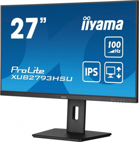 Monitor 27 cali XUB2793HSU-B7,IPS.HDMI.DP.2x2W.USBx2,300cd