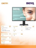 Monitor 27 cali GW2791 LED 5ms/100Hz/IPS/HDMI