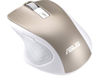 Asus Bezgłośna mysz bezprzewodowa MW202 4000 DPI Gold