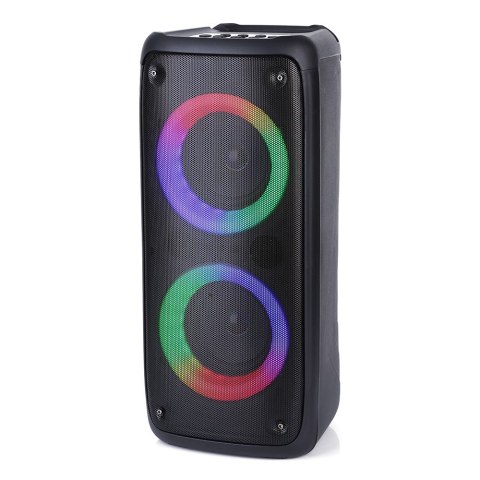 Media-Tech Głośnik FUNBOX BT MT3181 Bluetooth 5.0/TWS/MP3/MicroSD/USB/AUX/Equalizer/Jack 6.3/RGB/USB-C/ RMS 40W/PMPO 1000W