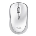 Trust Zestaw klawiatura + mysz Ody II bezprzewodowa biała