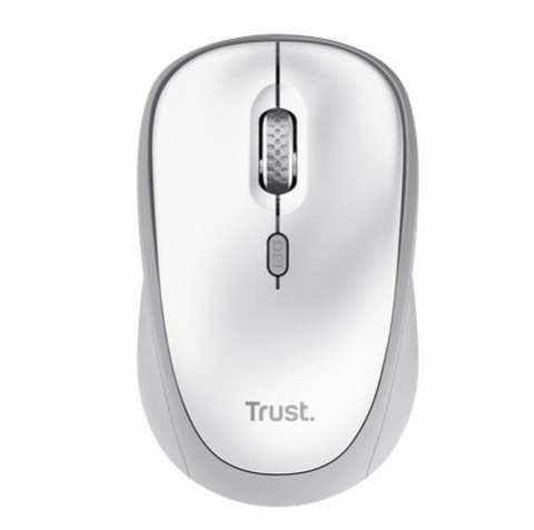 Trust Zestaw klawiatura + mysz Ody II bezprzewodowa biała