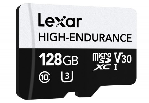 Lexar Karta microSD High Endurance 128GB C10 A1 U1 V30 100/45MB/s