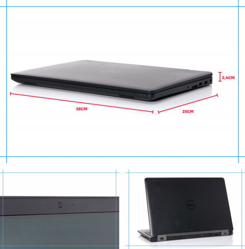 Latitude E5570 Intel Core i7 16GB DDR4 256GB SSD Windows 10 Pro 15.6"