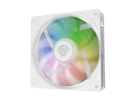 Natec Wentylator GENESIS OXAL 120 ARGB biały