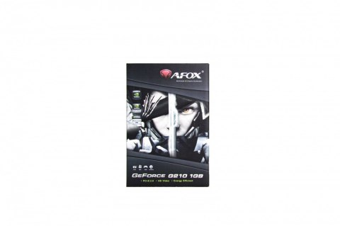 AFOX Karta graficzna GeForce GT 210 1GB DDR3 64Bit DVI HDMI VGA Fan LP