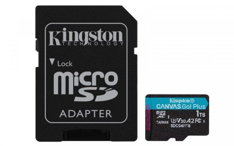 Kingston Karta microSD 1TB CanvasGo! Plus 200MB/s A2 U3 V30 + adapter