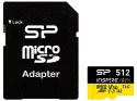 Silicon Power Karta pamięci microSDXC Inspire 512GB UHS-I U3 A2 V30 4K TLC