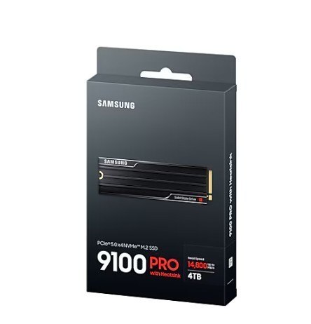 Samsung Dysk SSD 9100 PRO Heatsink NVMe MZ-VAP4T0CW