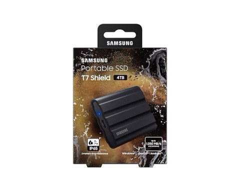 Samsung Dysk zewnętrzny SSD Portable SSD T7 Shield USB3.2 czarny