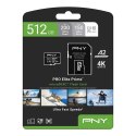 PNY Karta pamięci microSDXC Elite Prime 512GB + adapter SD