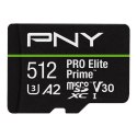 PNY Karta pamięci microSDXC Elite Prime 512GB + adapter SD