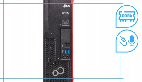Fujitsu Esprimo D538 Intel Core i5 8GB DDR4 1000GB SSD Windows 11 Pro