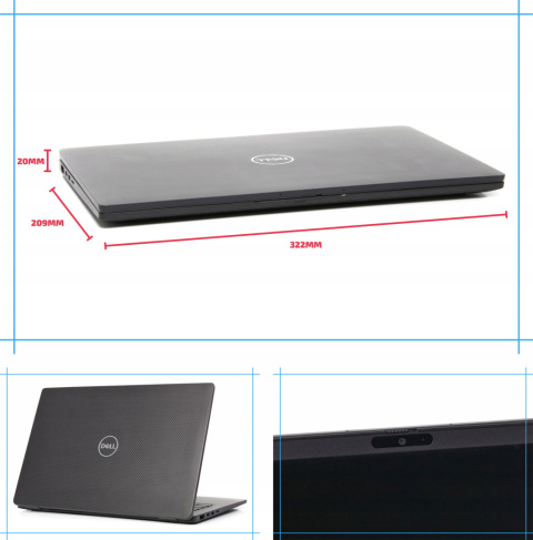 Latitude 7410 Intel Core i5 16GB DDR4 256GB SSD Windows 10 Pro 14"