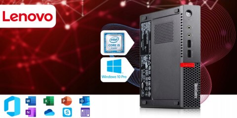 Lenovo Thinkcentre M910q Tiny Intel Core i5 16GB DDR4 2000GB SSD Windows 10 Pro