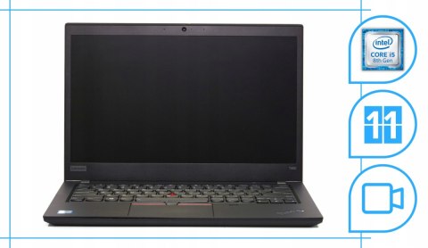 Thinkpad T490 Intel Core i5 16GB DDR4 128GB SSD Windows 11 Pro 14"