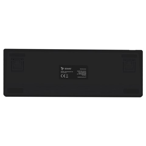 Savio Klawiatura mechaniczna BLACKOUT X2 OUTEMU Blue, Hot Swap