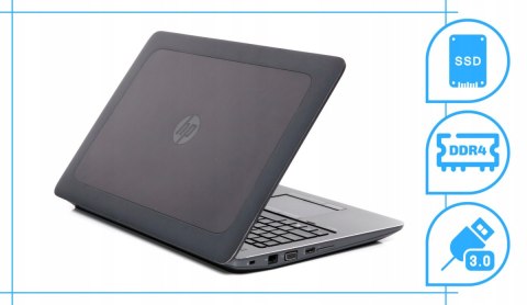 HP Zbook 15 G3 Intel Core i7 32GB DDR4 128GB SSD Windows 10 Pro 15,6"