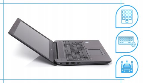 HP Zbook 15 G3 Intel Core i7 32GB DDR4 256GB SSD Windows 10 Pro 15,6"