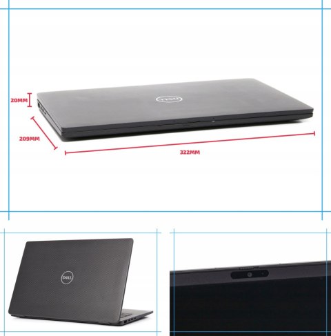 Latitude 7410 Intel Core i5 16GB DDR4 2000GB SSD Windows 11 Pro 14"