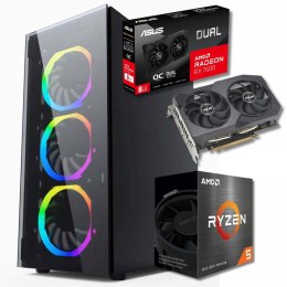 BSG Raptor V15 AMD Ryzen 5 AMD Radeon RX 7600 64GB DDR4 256GB SSD Windows 11 Pro