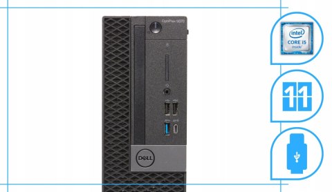 Dell 5070 Intel Core i5 64GB DDR4 128GB SSD Windows 11 Pro