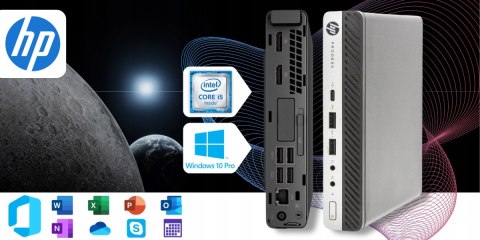 HP Prodesk 600 G3 Intel Core i5 16GB DDR4 256GB SSD Windows 10 Pro