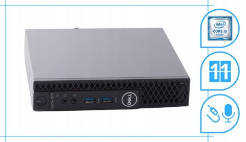 Optiplex 3070 Tiny Intel Core i5 32GB DDR4 256GB SSD Windows 11