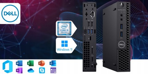 Optiplex 3070 Tiny Intel Core i5 32GB DDR4 256GB SSD Windows 11
