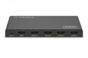 Digitus Rozdzielacz/Splitter HDMI 1x4, 4K/60Hz UHD z HDR, 18 Gbps, HDCP 2.2, EDID