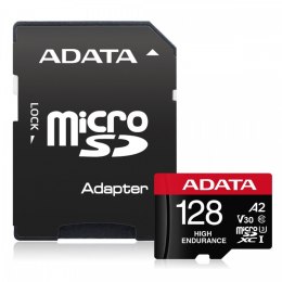 Adata Karta microSD High Endurance 128GB UHS1 U3 V30 A2 100/85MB/s + Adapter