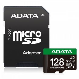Adata Karta microSD Speed Plus 128GB UHS1 U3 V30 A2 180/160 MB/s