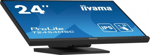 IIYAMA Monitor 24 cale T2454MSC-B2AG 10 PKT. POJ,IPS,HDMI,DP,FHD,300cd,4ms, 2x2W
